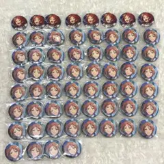 漣ジュン　5周年　缶バッジ　50個　痛バ付き 漣ジュン 5周年 缶バッジ 50個 痛バ付き A3フリルデザイン痛バッグ