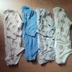 60サイズ 男の子 ロンパース
