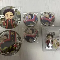 魔入りました！入間くん　バビルス祝賀会　缶バッジ　コースター　アクキー　ジャズ