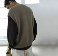 unfilニットベスト
