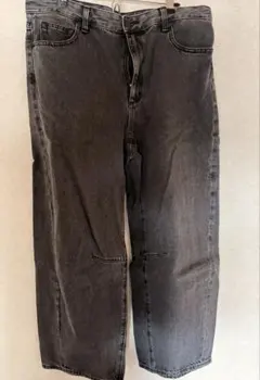 GU デニムパンツ ブラック XXLサイズのサムネイル