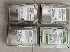최종 가격 인하 3.5 인치 HDD 500GB 4 유닛 세트 본체