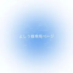 よしう様専用ページ