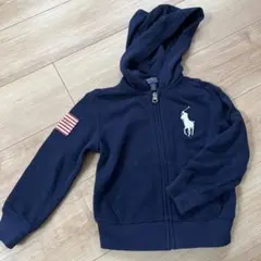 Polo Ralph Lauren 3T ネイビー パーカー