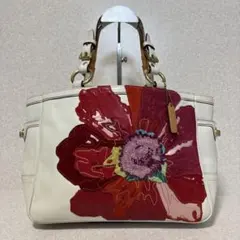 COACH Poppy Tote Handbag 9244 Vintage