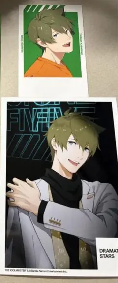 SideM 葛之葉雨彦 FiFS展 イラスト展 缶バッジ White 等身 ミニ - メルカリ