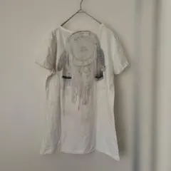 Goa 00s feather accessory grunge tee - メルカリ