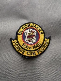ワッペン　米軍　ブラックジャックス