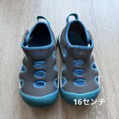 keen サンダル16センチ　グレー✖️ブルー