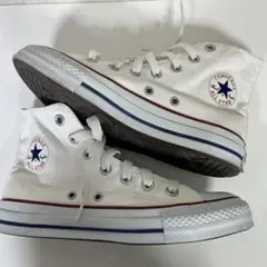 Converse All Star ホワイト ハイカット　23cm