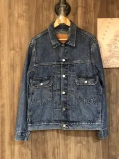 新品未使用　リーバイス　2nd　ブラック　relaxed デニムジャケット　М Levi's リーバイス 70502-0003 507XX 2ndタイプ 復刻 デニム