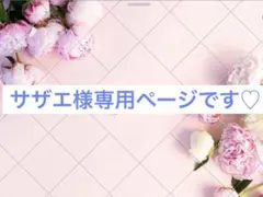サザエ様専用ページです♡