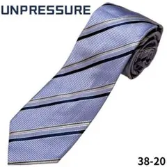 UNPRESSURE ネクタイ　ストライプ　おしゃれ　通勤　ビジネス