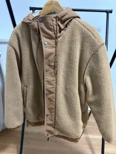 Caopanic　ベージュ ボアフリースジャケット Lサイズ