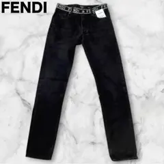 ★新品未使用★ FENDI ストレート デニム 36 FENDI ストレートジーンズ | ブルー | FARFETCH JP