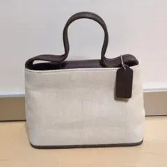 COACH コーチ ミニハンドバッグ 6181 ポーチ キャンバス レザー