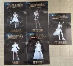 ☆LOVEBITES☆1番くじ☆クリアポスター☆コンプ