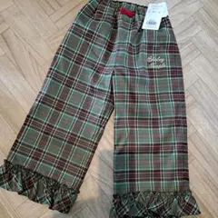 Shirley Temple チェック柄ロングパンツ 120