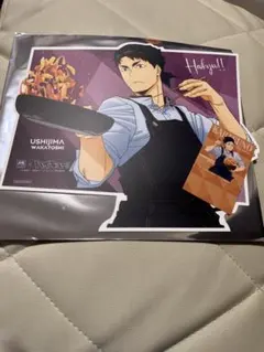 ハイキュー‼︎×大戸屋　ビジュアルボード　牛島