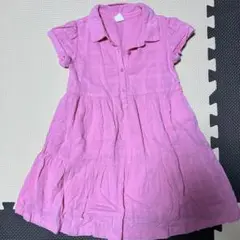 【匿名配送】GAP KIDS ピンク 半袖 ワンピース 110