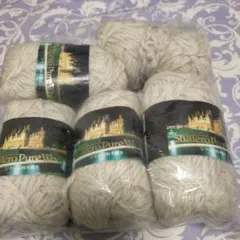 毛糸　シャレロ純毛極太　毛100%50ｇ約66m　4玉セット