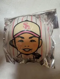 若鷹ガチャ ピンクフル 近藤健介 クッションキーホルダー