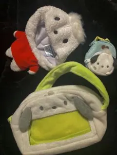 1/22処分。sanrioポチャッコグッズセット