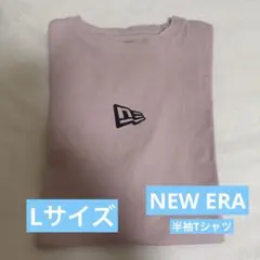 NEW ERA 半袖Tシャツ ピンク Lサイズ