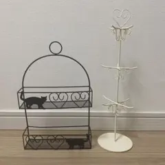 アクセサリースタンド　小物入れ　セット