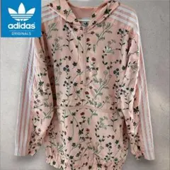 美品【adidas×RODEO CROWNS】花柄 トラックジャケット M 羽織 - メルカリ