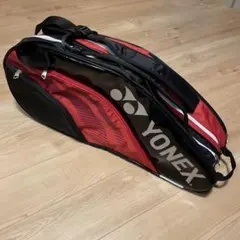 YONEX ラケットバッグ 黒/赤