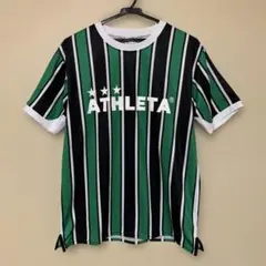 アスレタ　ストライププラクティスシャツ