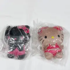 ハローキティ　ガチャガチャぬいぐるみ２点