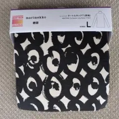UNIQLO marimekko ヒートテック タートルネックT 長袖 ブラック