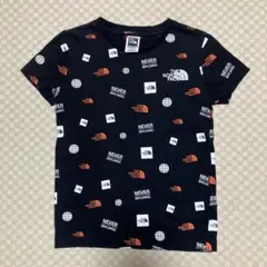 THE NORTH FACE キッズ 半袖 Tシャツ 総柄 夏 人気
