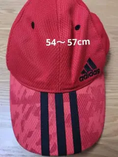 adidas 赤 メッシュ キャップ 帽子