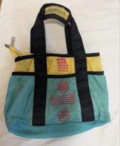 美品✨】muta MARINE ムータマリン ニット ミニトート ボーダー柄