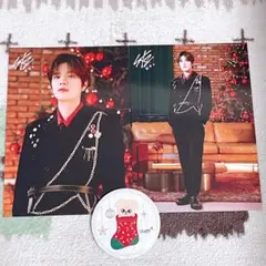 StrayKids  POPUP ランダム　トレカ  スンミン　バッチ　Xmas