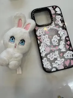 foxy iPhone15 Pro ケース マスコット付き