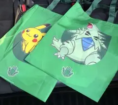 Jリーグ ポケモン コラボ エコバッグ　松本山雅（バンギラス・ピカチュウ）1枚