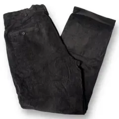 90s LAND'S END コーデュロイ 2タックパンツ USA製 35