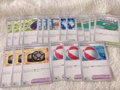 シャイニートレジャーex すごいつりざおガチガチバンド大きなふうせん他19枚