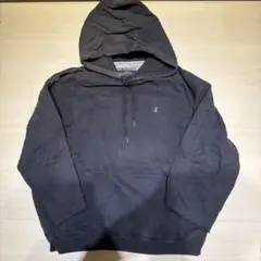 Champion ブラックパーカー スーパーフーディ