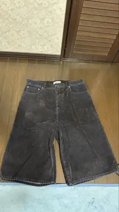 monkey time モンキータイム 青 黒 デニム ハーフパンツ