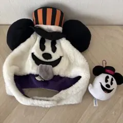 ディズニー、ミッキー、ハロウィン、ファンキャップ、ぬいば