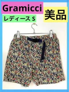 ☆花柄ショートパンツ☆サイズS Gramicci グラミチ　クライミングパンツ