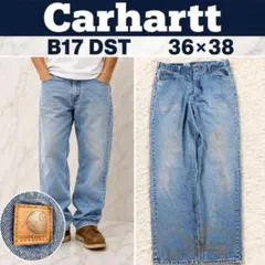 Carhartt B18 STW デニムパンツ Lライトインディゴ W36L32 - メルカリ