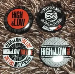HiGH＆LOW 缶バッチセット