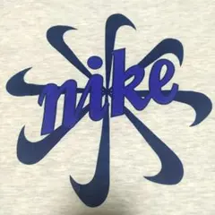 90年代 ヴィンテージ ナイキ アメリカ製 銀タグ刺繍 風車 筆記体 Tee