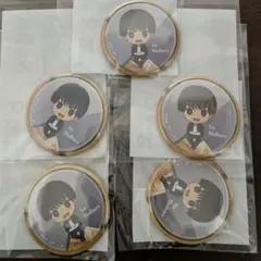 呪術廻戦 ハピクロ！ちょこんとのっかりミニキャラ 缶バッジ 灰原 5個セット